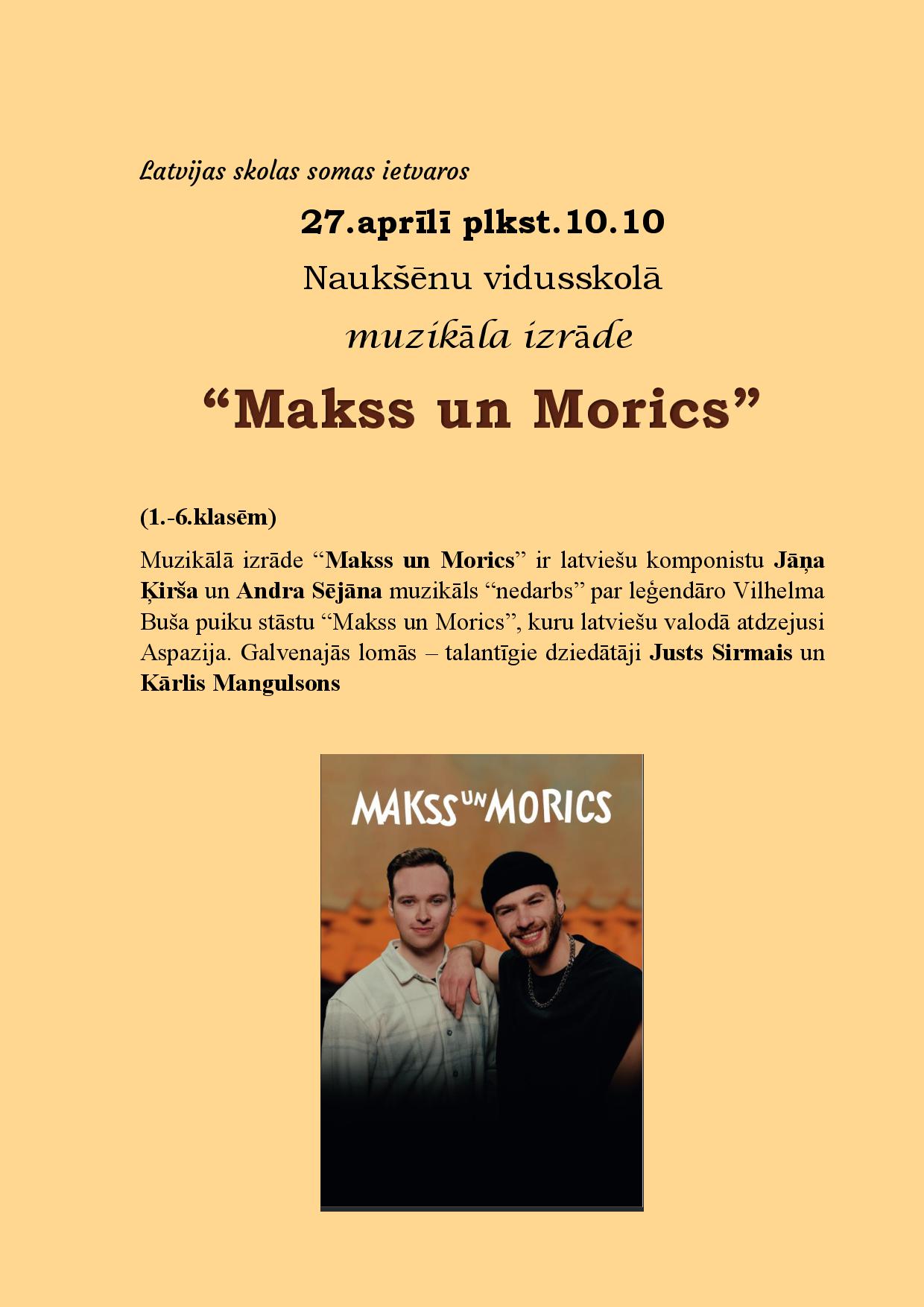 Makss un Morics page 001