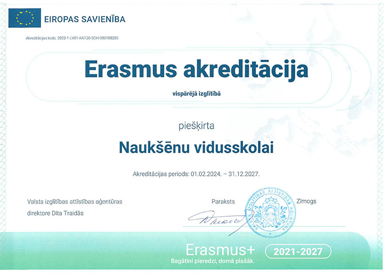 erasmus akreditācija