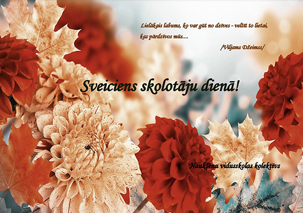sveiciens skolotaju diena